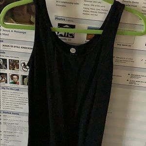 Black tank top dress